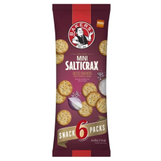 Bakers Mini Salticrax 6 x 33g 